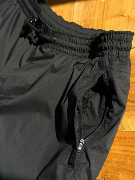 Design Storm-Fit Convertible Rain Pants Black Pants - 43
