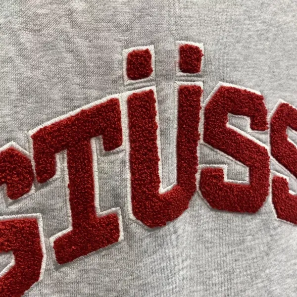 Stussy Arch Logo Hoodie Black - 19