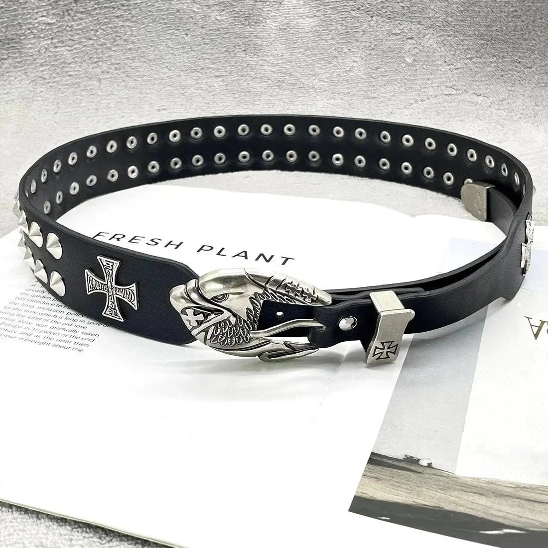 [Double-Cross Eagle Beak] Kro CH Sacred Sword Heart Belt SKU image