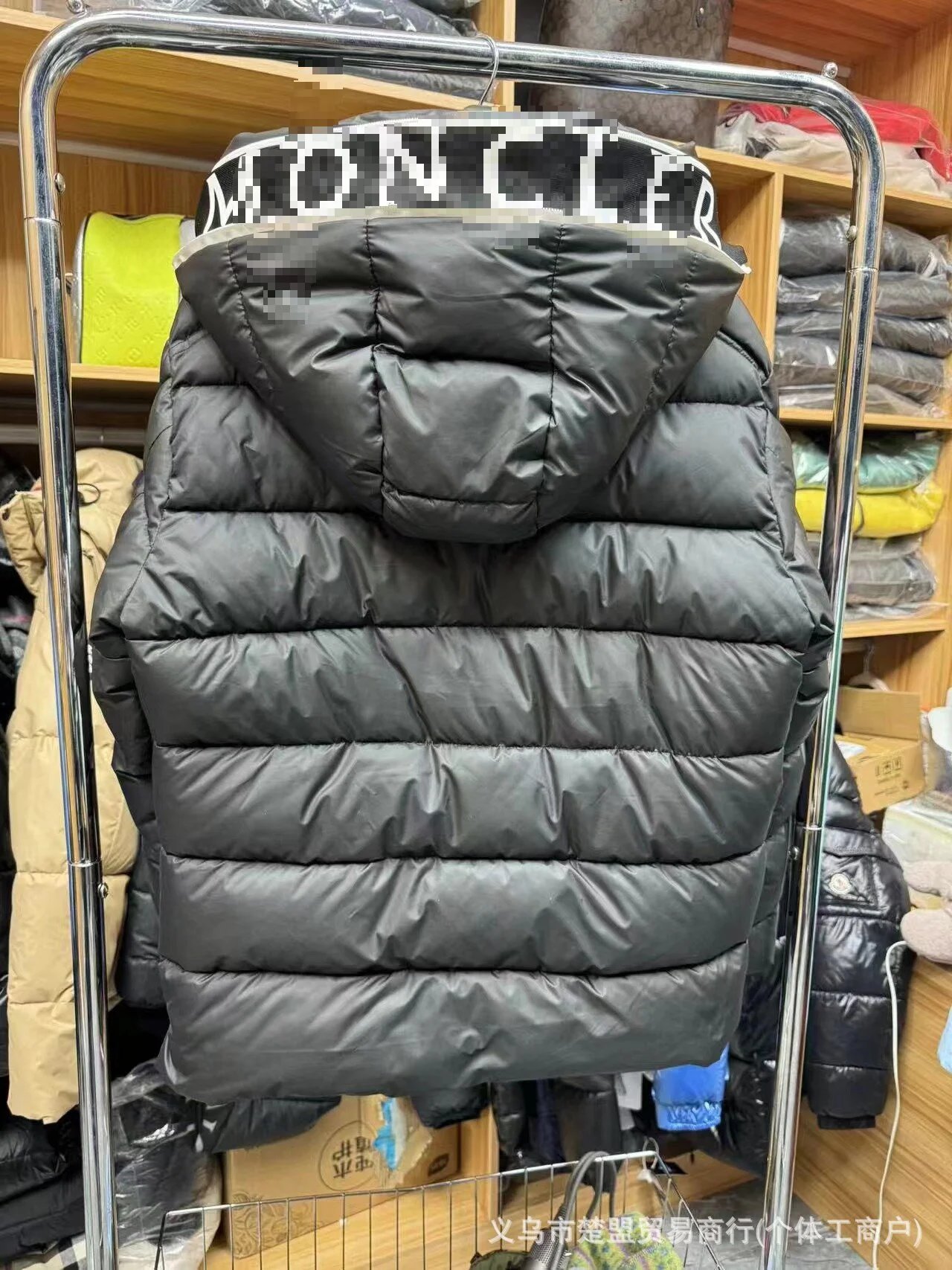 Moncler Genius Down Jacket White Hooded Puffer - 4