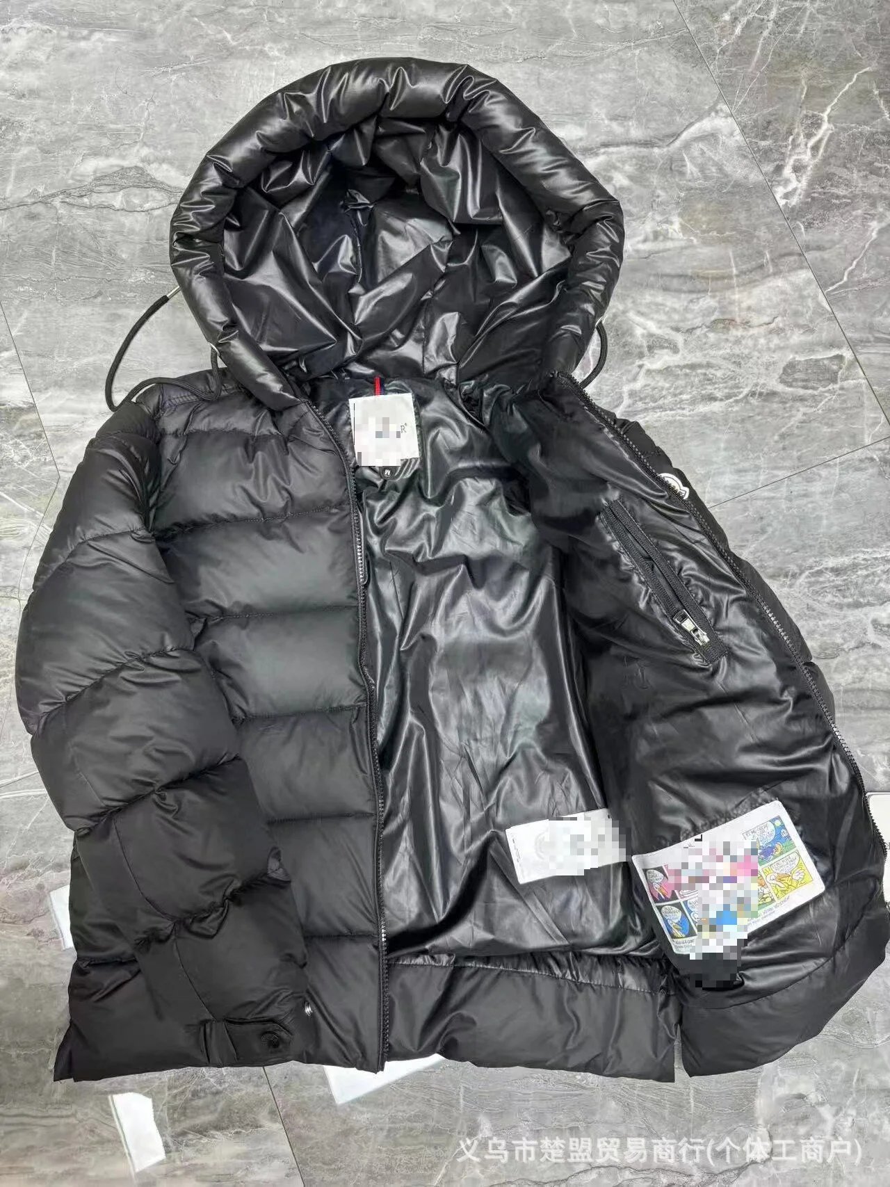 Moncler Genius Down Jacket White Hooded Puffer - 8