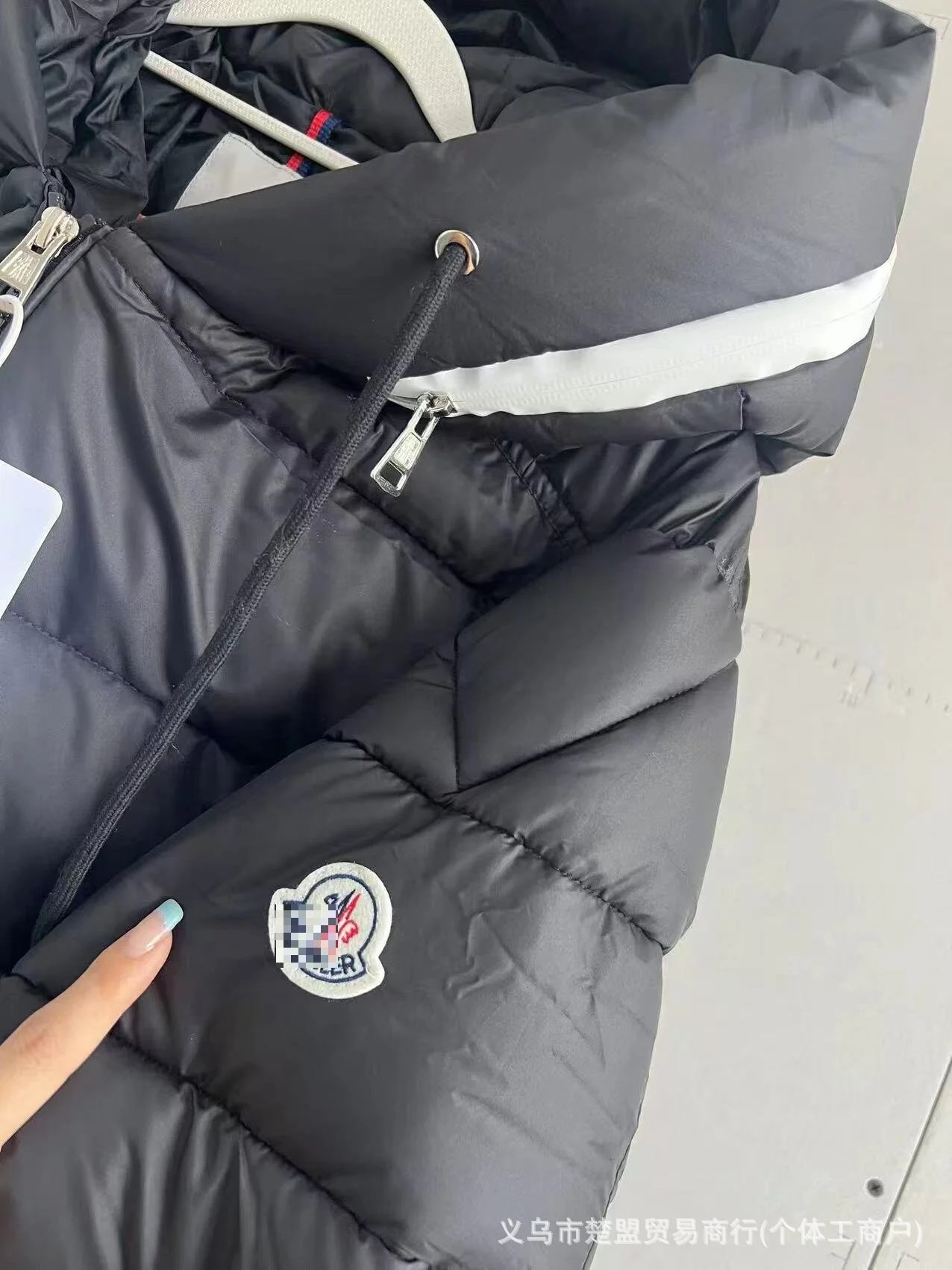 Moncler Genius Down Jacket White Hooded Puffer - 14