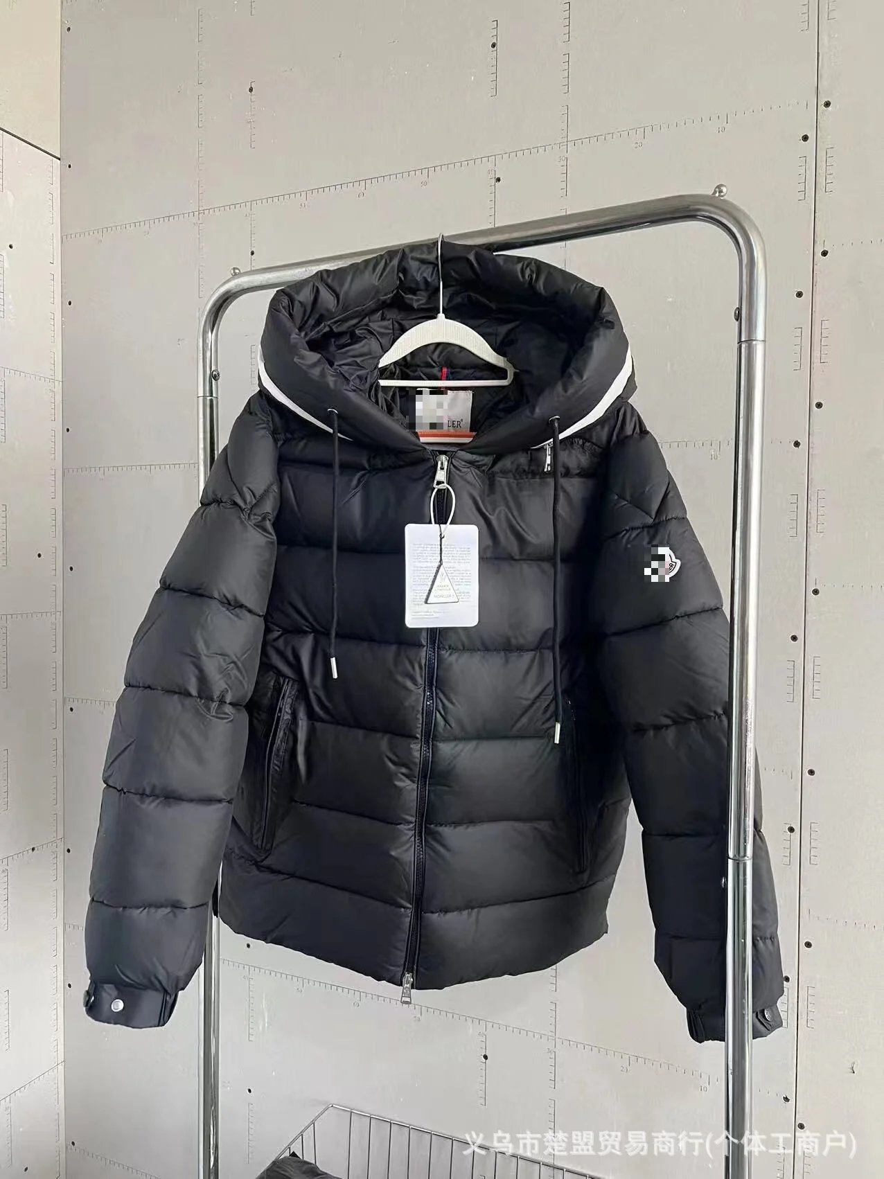 Moncler Genius Down Jacket White Hooded Puffer - 7