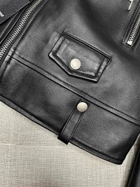 Ysl Leather Jacket — seller photo 4