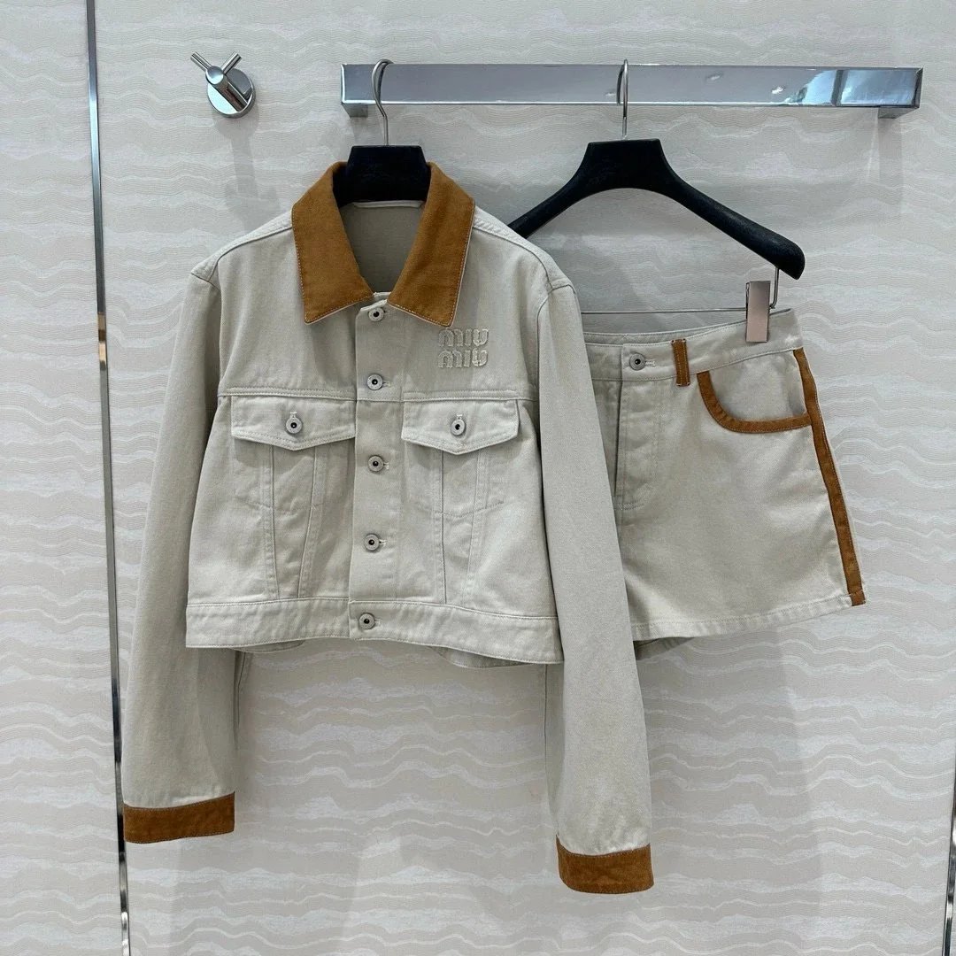 Miu Miu Denim Jacket and Short