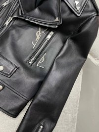 Ysl Leather Jacket — seller photo 3