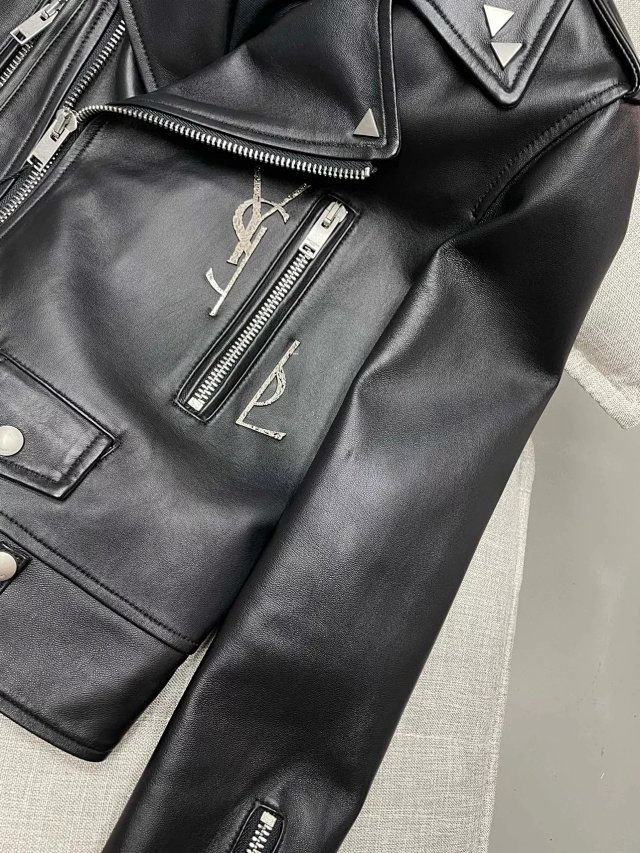 Ysl Leather Jacket: seller detail photo 2