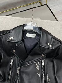Ysl Leather Jacket — seller photo 6