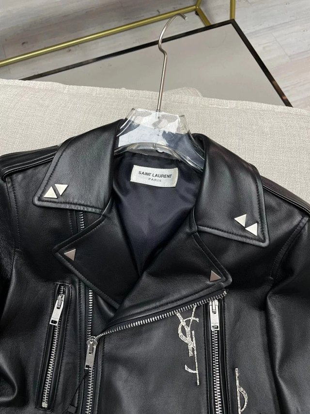 Ysl Leather Jacket: seller detail photo 5