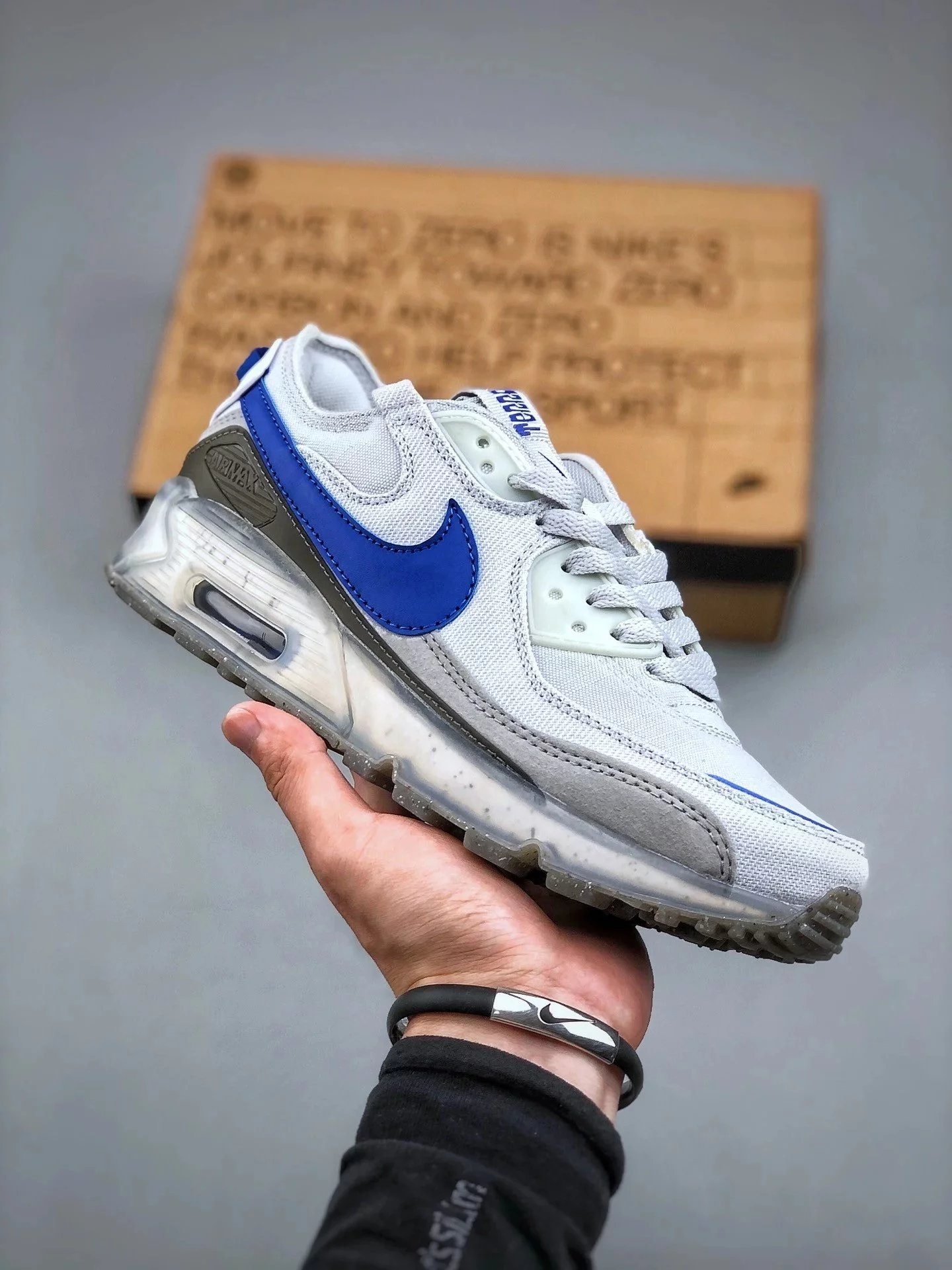 纯原 耐克 Nike Air Max 90 Terrascape 复古耐磨低帮跑步鞋 DV7413-100