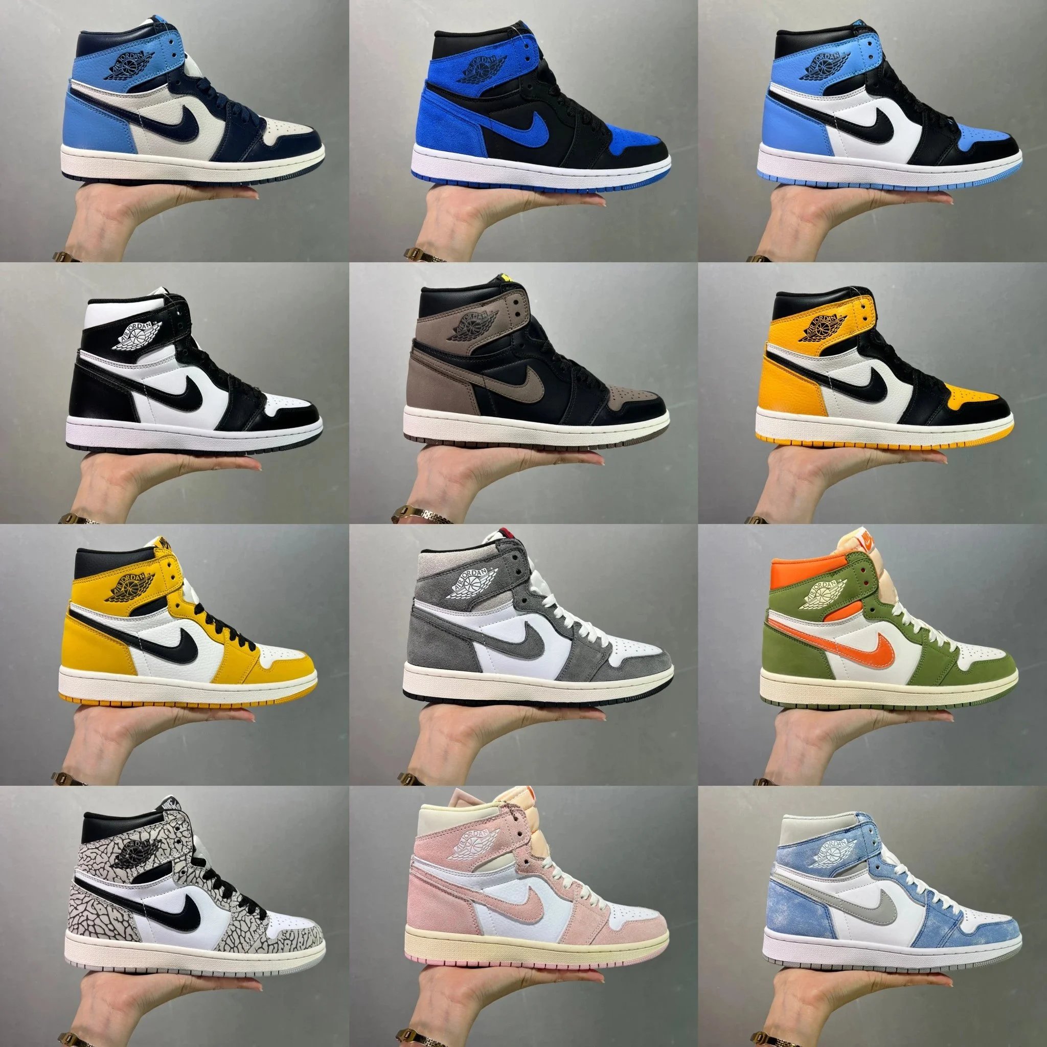 Jordan Air Jordan 1 High'85 "Black White" Leather Retro Trend Anti slip Wear resistant Lightweight High Top Retro Basketball Shoes Black and White Panda BQ4422-001 36-46