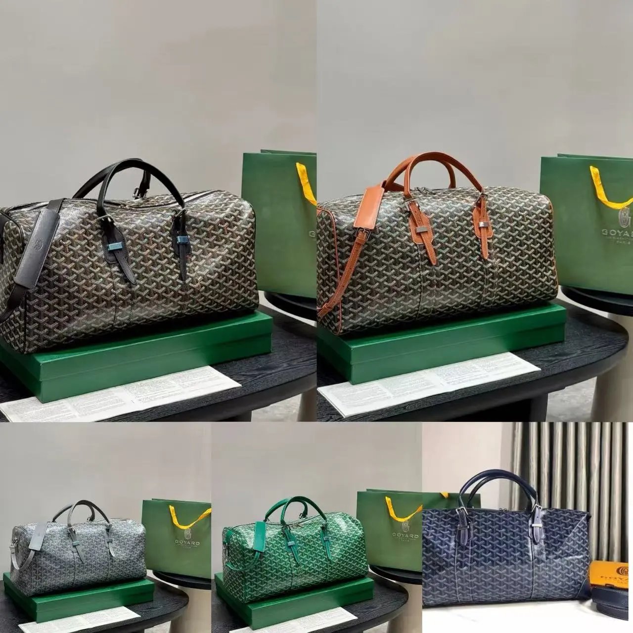 High-Quality Letter Y Print Travel Bag (j