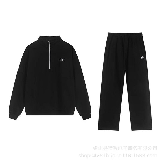 SSS high-quality correct version a10 set half zipper pullover hoodie 4-color sports and leisure hoodie set