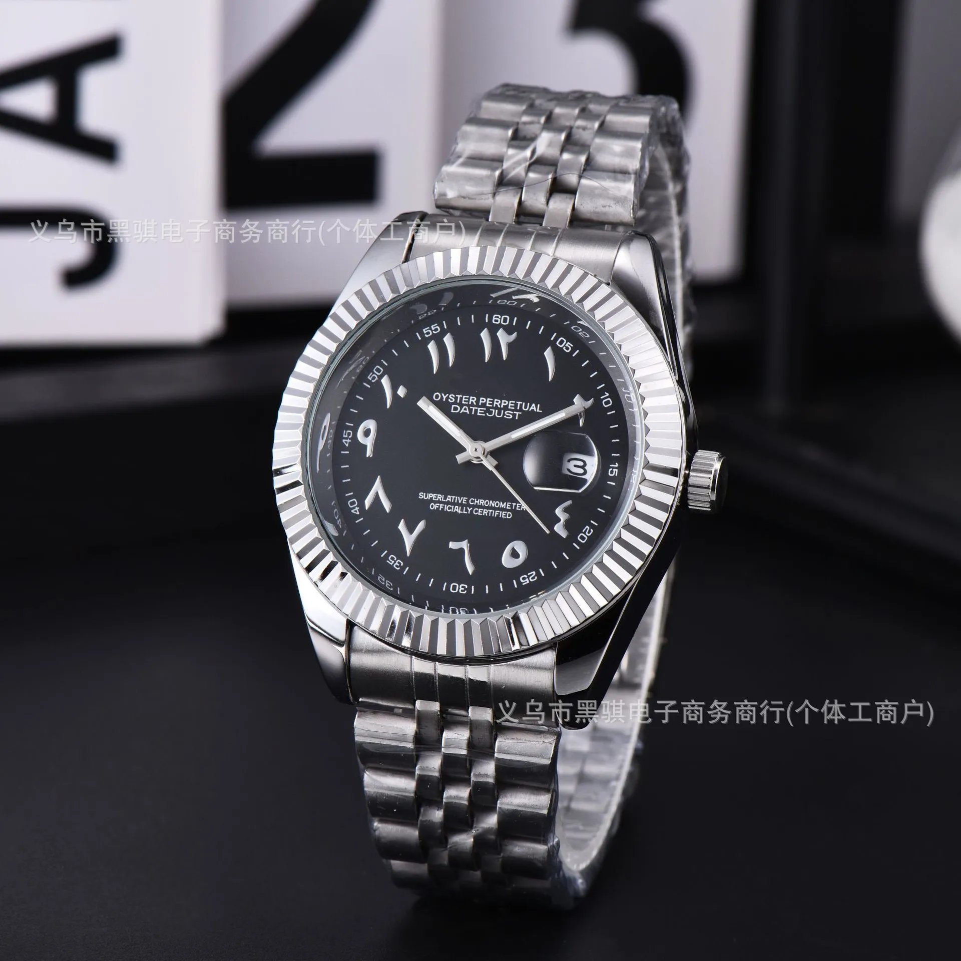 Quartz New Luxury Brand Three-Hand Minimalist Men's Quartz Watch with Calendar, Unisex, Direct Source
