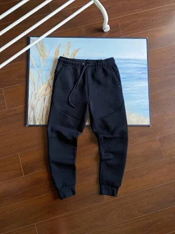 thumbnail for 25 Spring and Autumn Casual Sports Laminated TECH FIECE Technology Zipper Set Jacket Sweatpants 950+496
