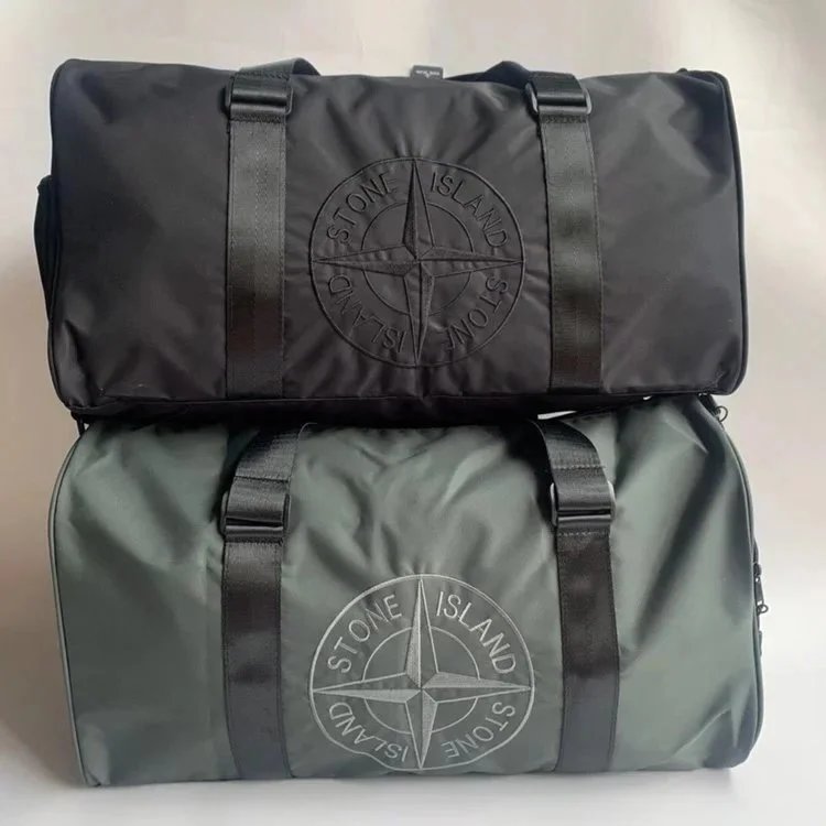 WT-Sto Island Sports Gym Bag with Shoe Bag, Hand-Carry Travel Duffel