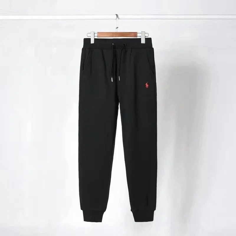 Ralph Sweatpants Black Red Label