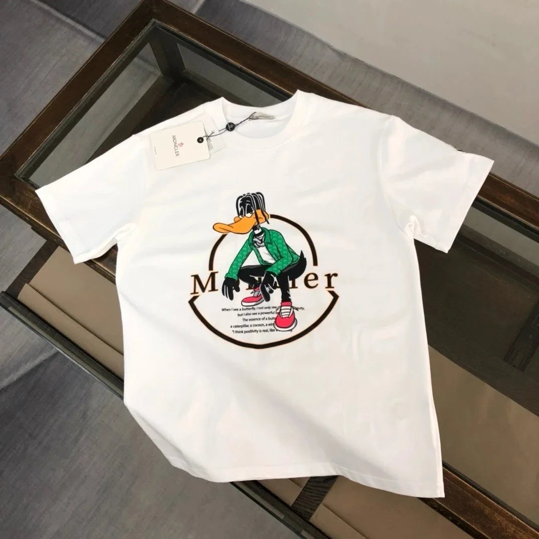 Moncler T-Shirt Donald Duck White