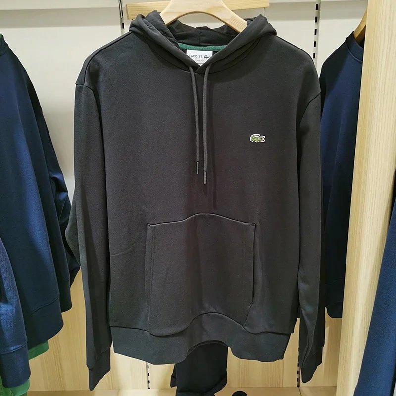 Hooded Sweatshirt; Black