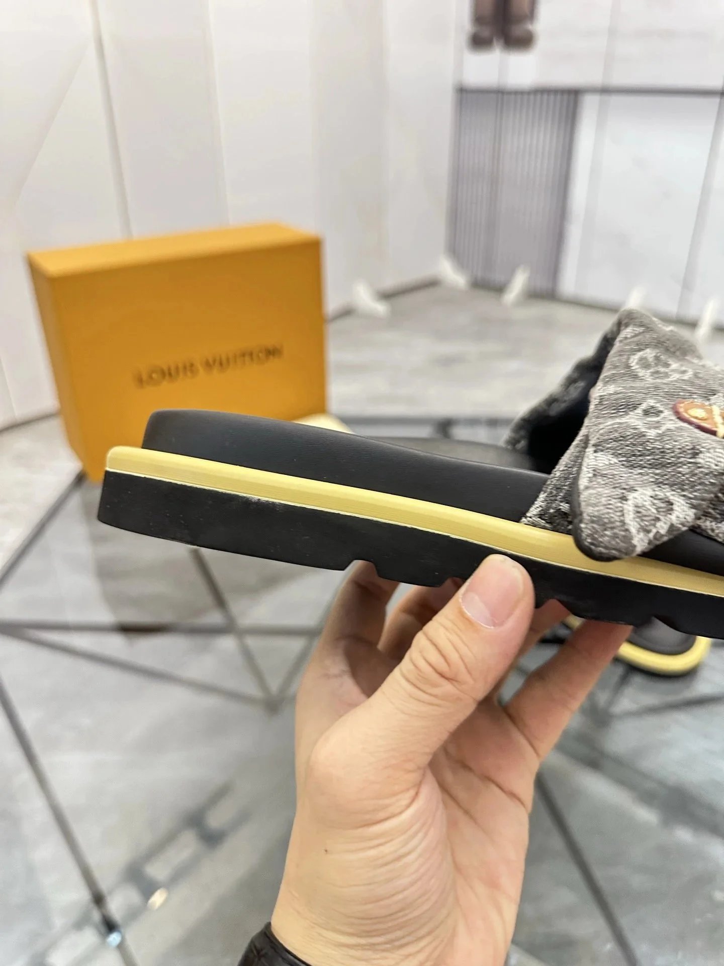 Embossed Logo Slide Sandals photo 7