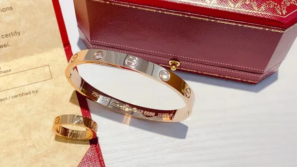 Cartier Juste un Clou Bracelet Diamond-Set White Gold Bracelet - 10