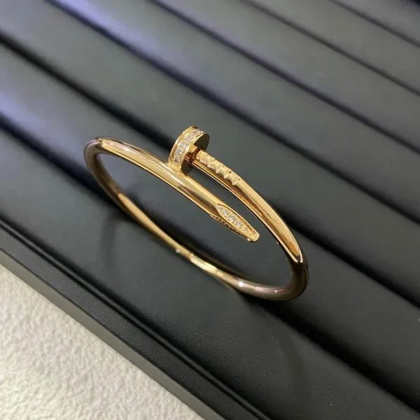 Cartier Juste un Clou Bracelet Yellow Gold Paved with Diamonds - 1