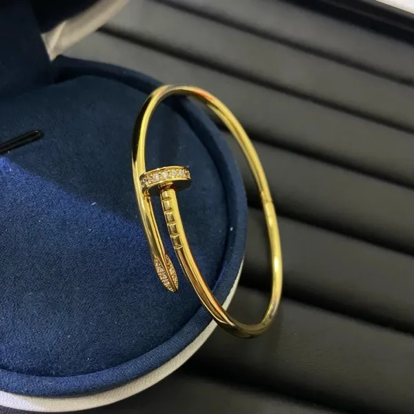 Cartier Juste un Clou Bracelet Gold with Diamonds Bracelet - 1