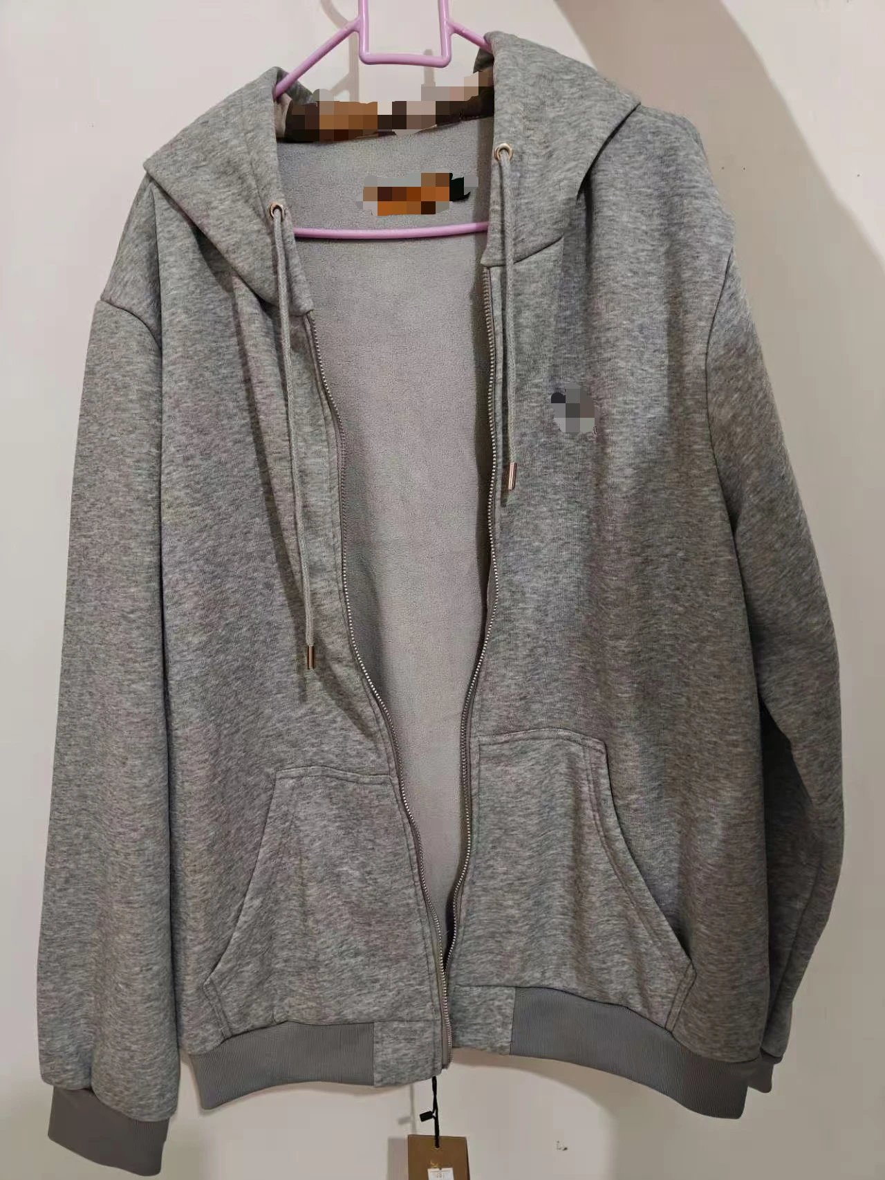 Plaid Zip Hoodie Jacket photo 4
