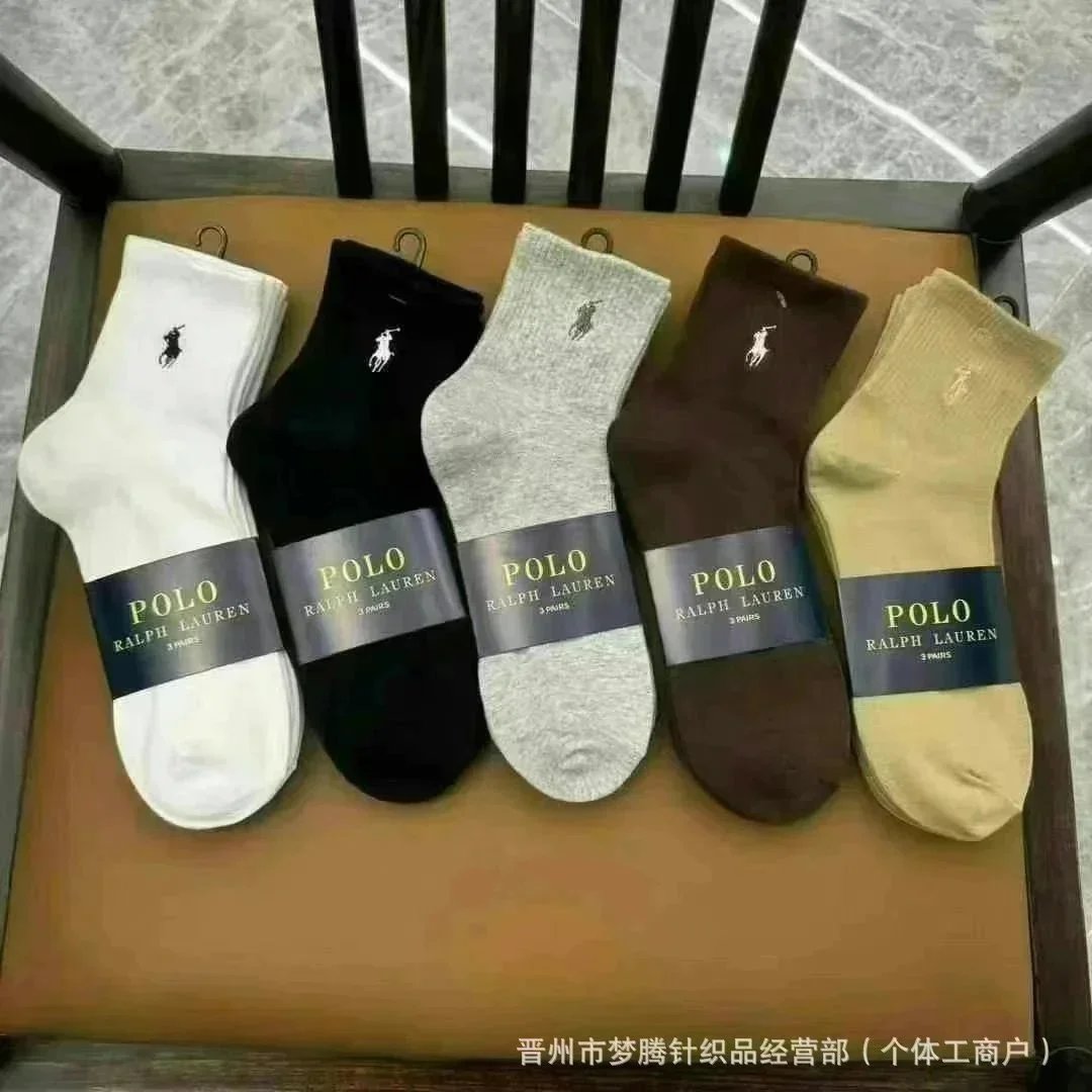 Pier Polo Crew Socks 6-Pack