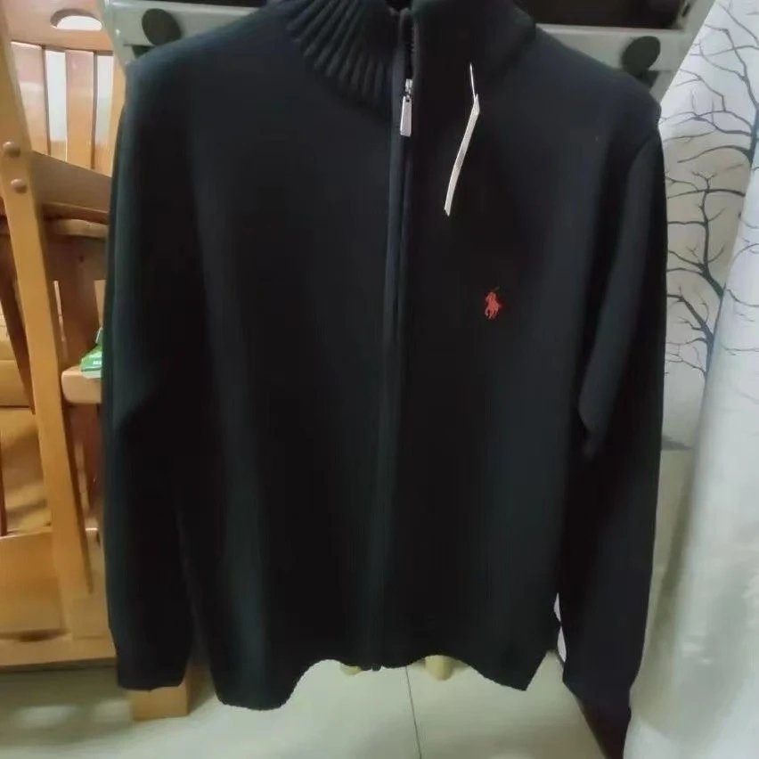 Zip Collar Knit Jacket photo 2