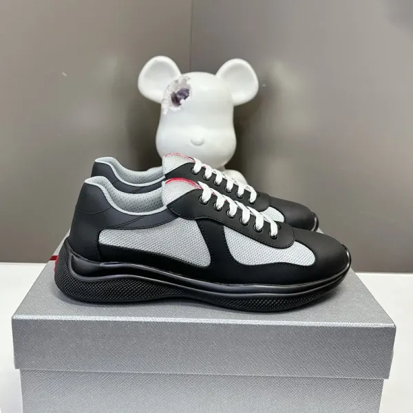 Prada Linea Rossa Nylon Sneakers Mint Green White Sneakers - 8