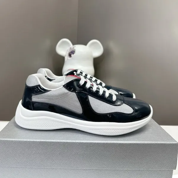 Prada Linea Rossa Nylon Sneakers Mint Green White Sneakers - 4