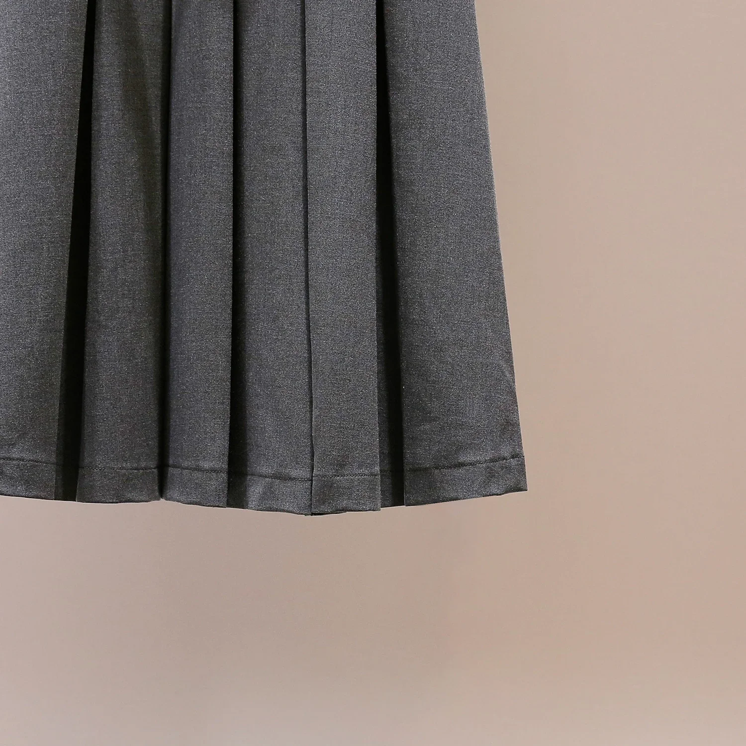 SP's new summer style French casual style celebrity lapel A-line waist slimming long vest pleated dress