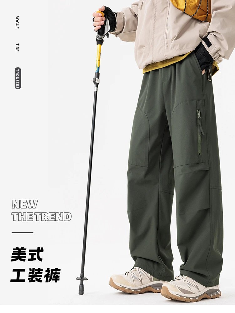 JOSEPH SCHELLING large size paratrooper pants American high street assault pants men's outdoor straight workwear loose trendy brand casual pants men's trousers M-8XL