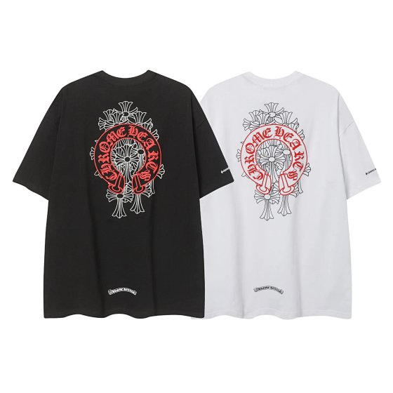European and American Correct Version Kroo New Color Frame Short-Sleeve Casual T-Shirt