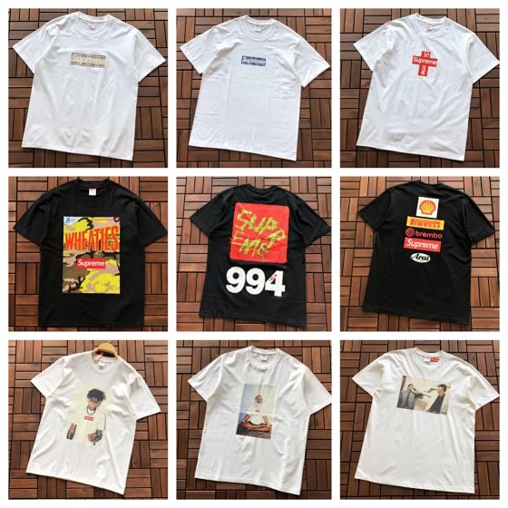Letter print high version short sleeved T-shirt for men and women loose street trend