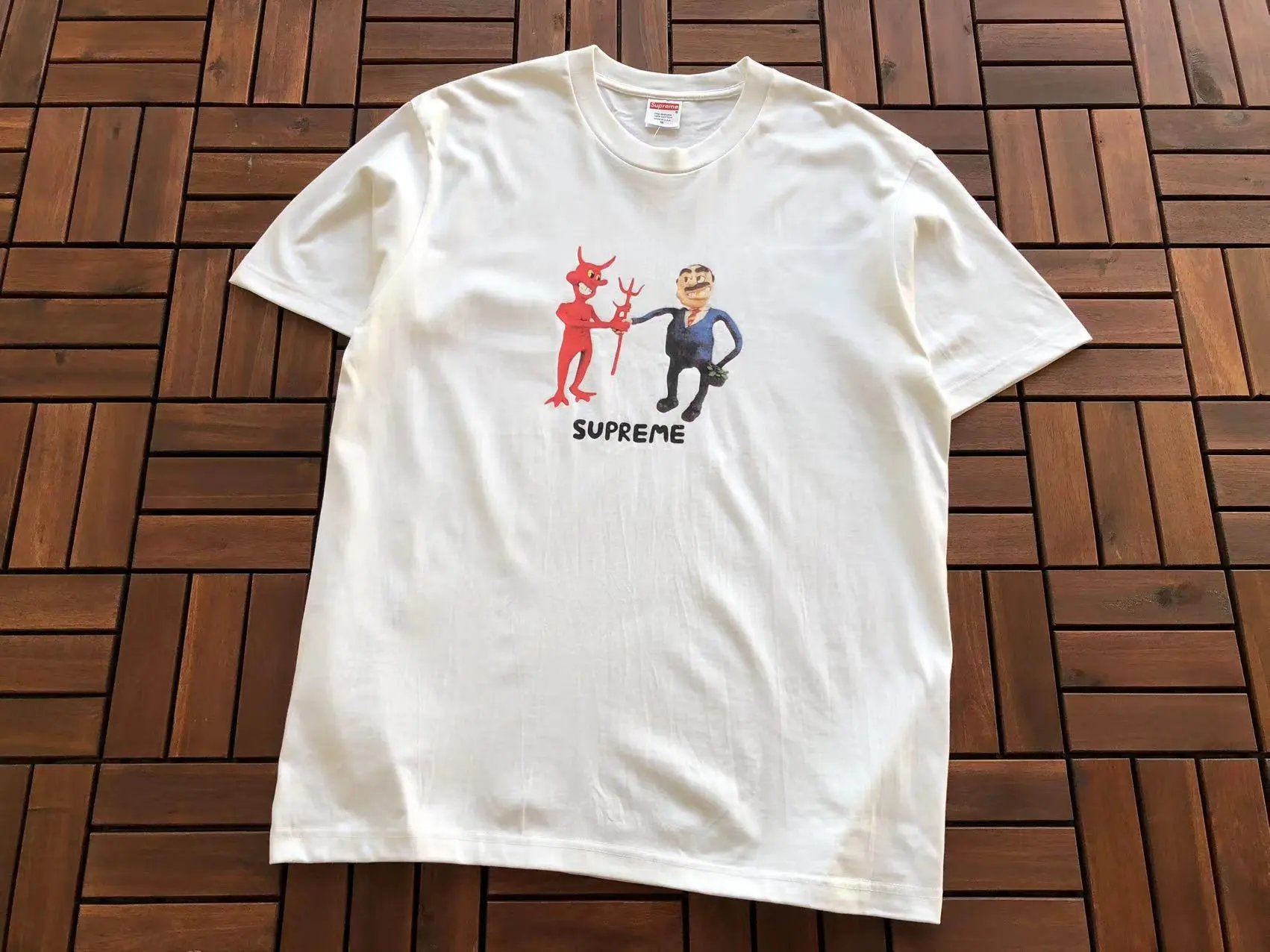 B350 Devil Trading White