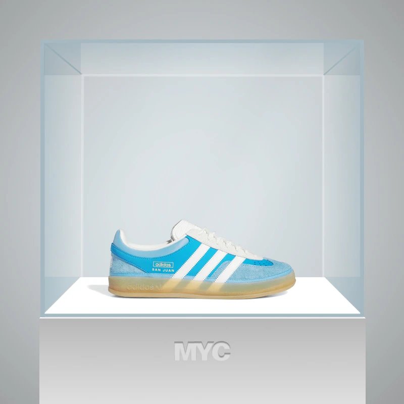 Adidas Bad Bunny x Adidas GAZELLE INDOOR Co branded Men's and Women's Board Shoes IF9734
