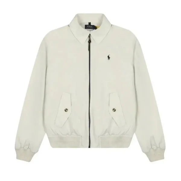 Polo Ralph Lauren Harrington Jacket Off-White Outerwear - 1