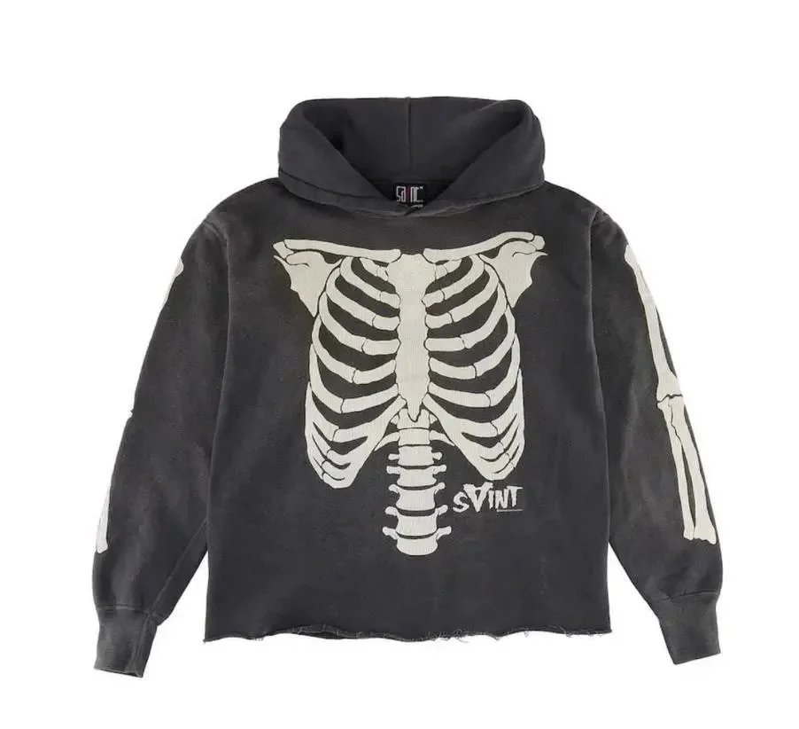 Unbranded Hoodies & Sweatshirts Distressed Graphic Print Hoodie — Hoodie 1