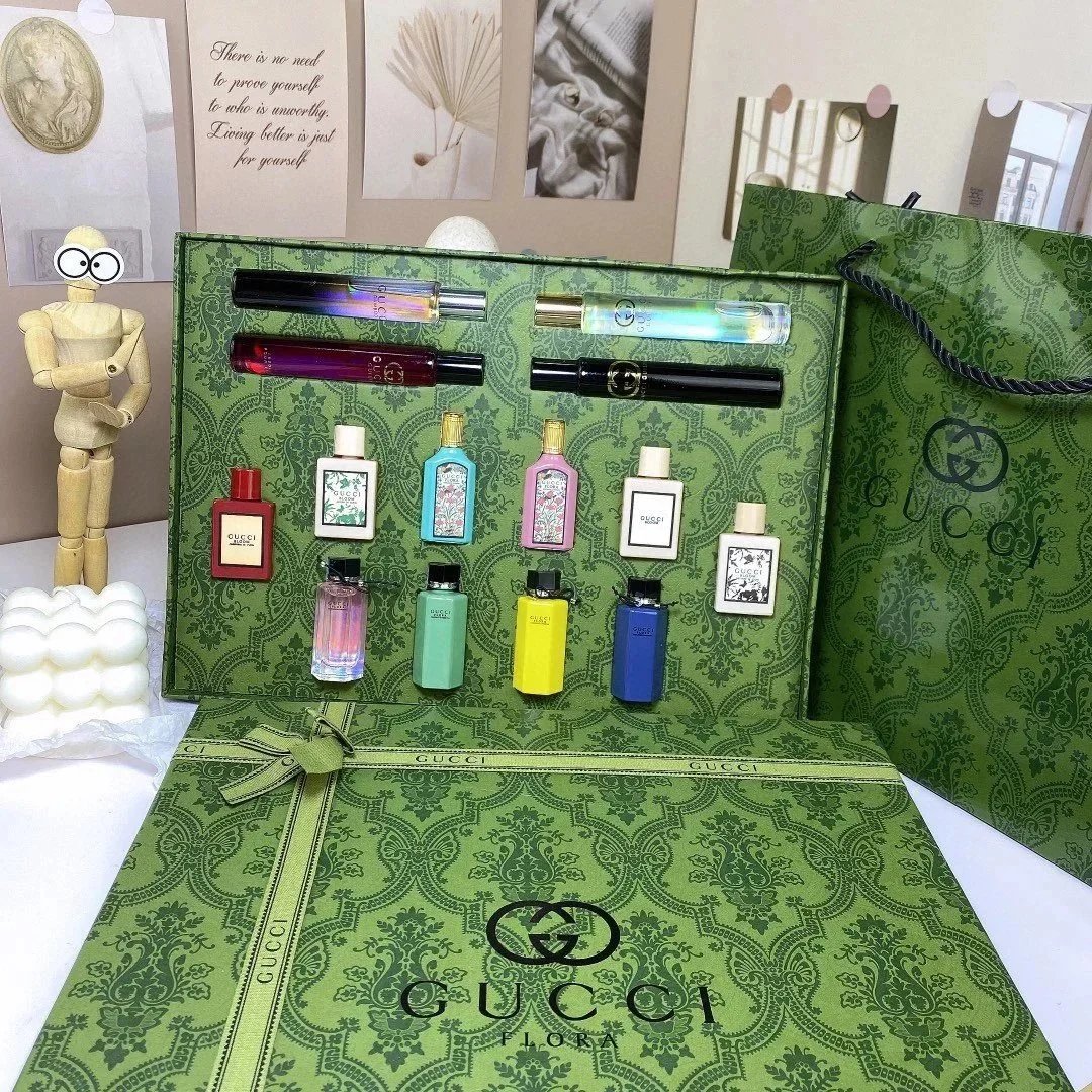 Gucci perfume sample family portrait 14 pieces set