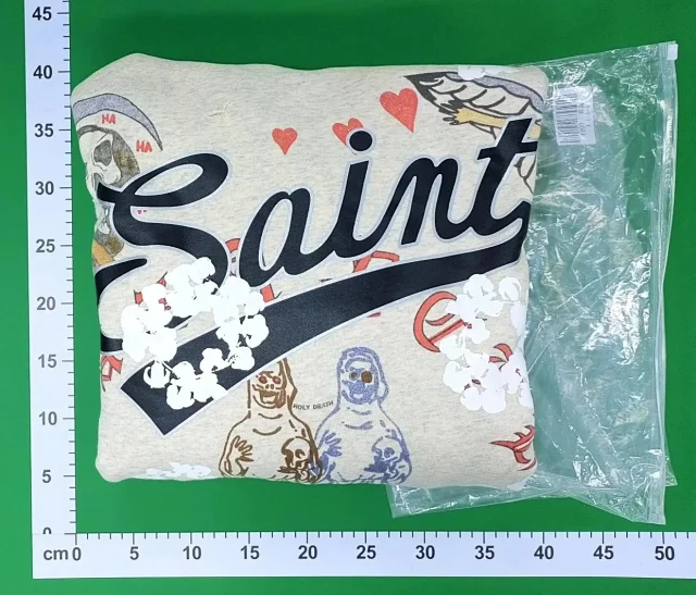 Unbranded Hoodies & Sweatshirts Distressed Graphic Print Hoodie product detail image 3