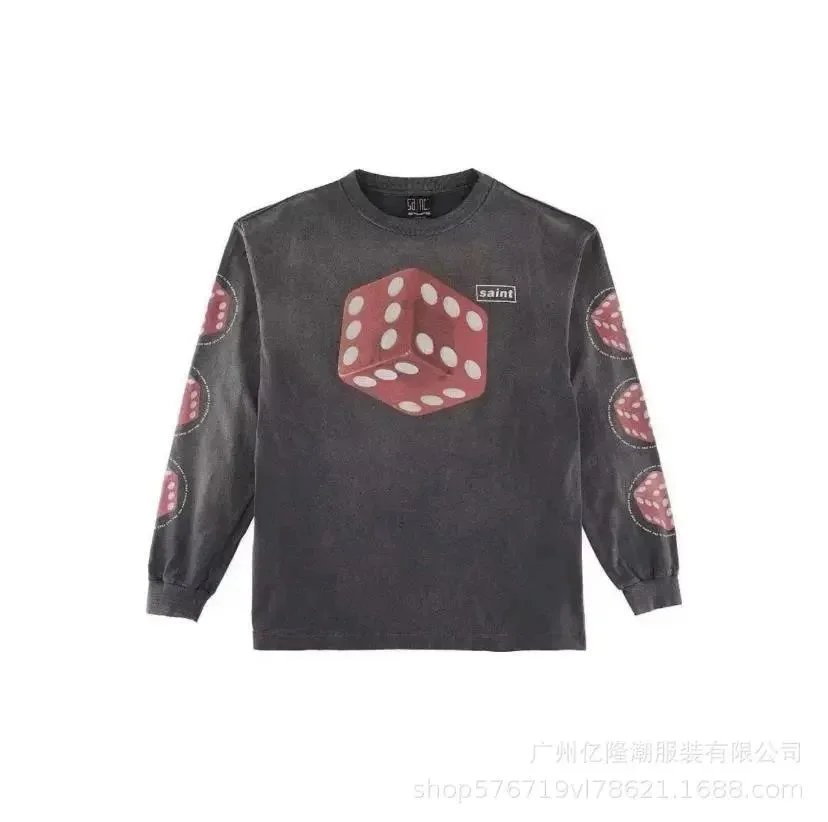 Unbranded Hoodies & Sweatshirts Distressed Graphic Print Hoodie — Long-sleeved 39