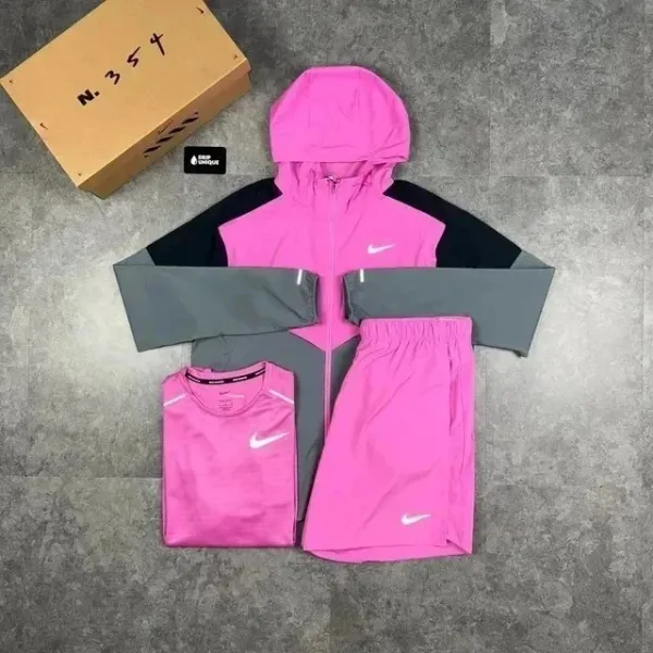 Nike Performance Tracksuit Light Blue Activewear Set - 6