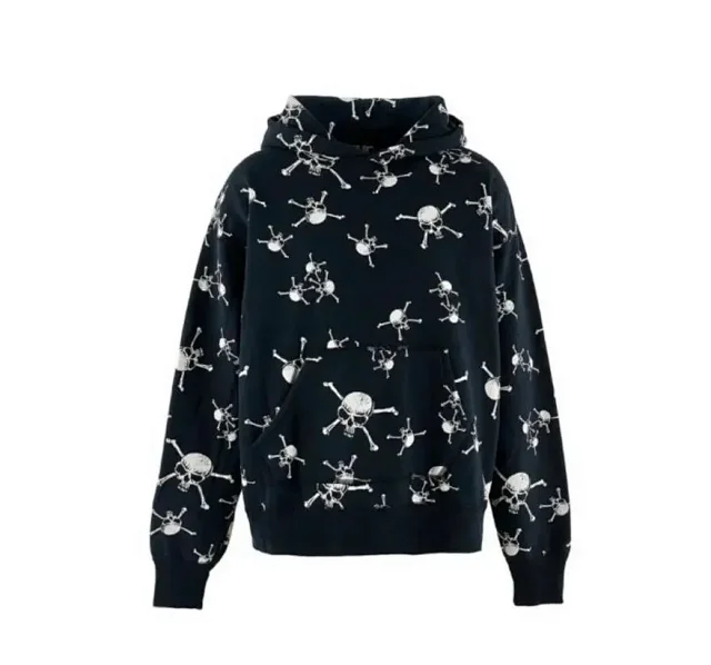 Unbranded Hoodies & Sweatshirts Distressed Graphic Print Hoodie product detail image 9