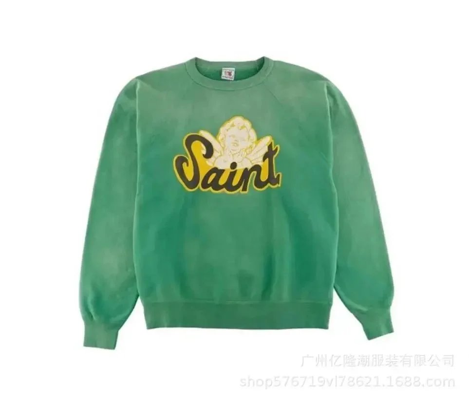 Unbranded Hoodies & Sweatshirts Distressed Graphic Print Hoodie — Sweatshirt 23