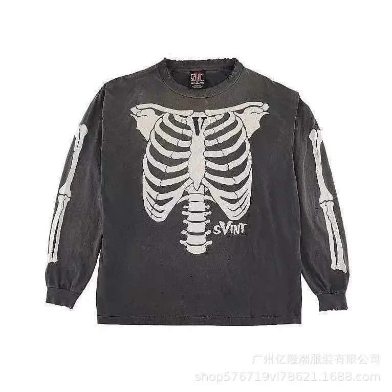 Unbranded Hoodies & Sweatshirts Distressed Graphic Print Hoodie — Long-sleeved 33
