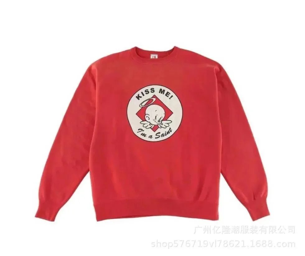Unbranded Hoodies & Sweatshirts Distressed Graphic Print Hoodie — Sweatshirt 24