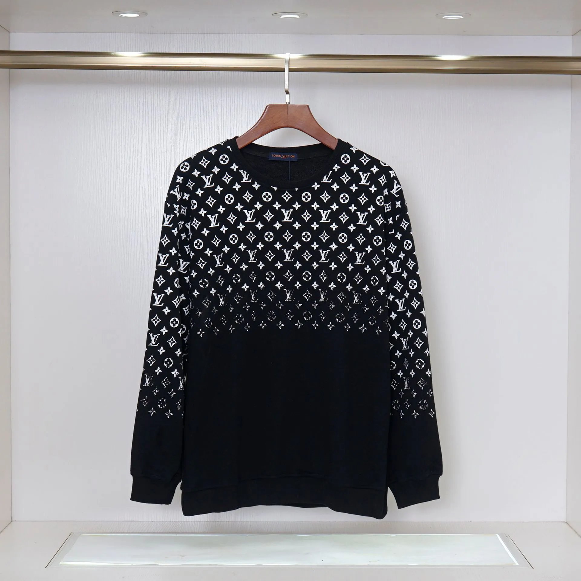 Supreme Hoodies & Sweatshirts Monogram Hooded Pullover — Black 721