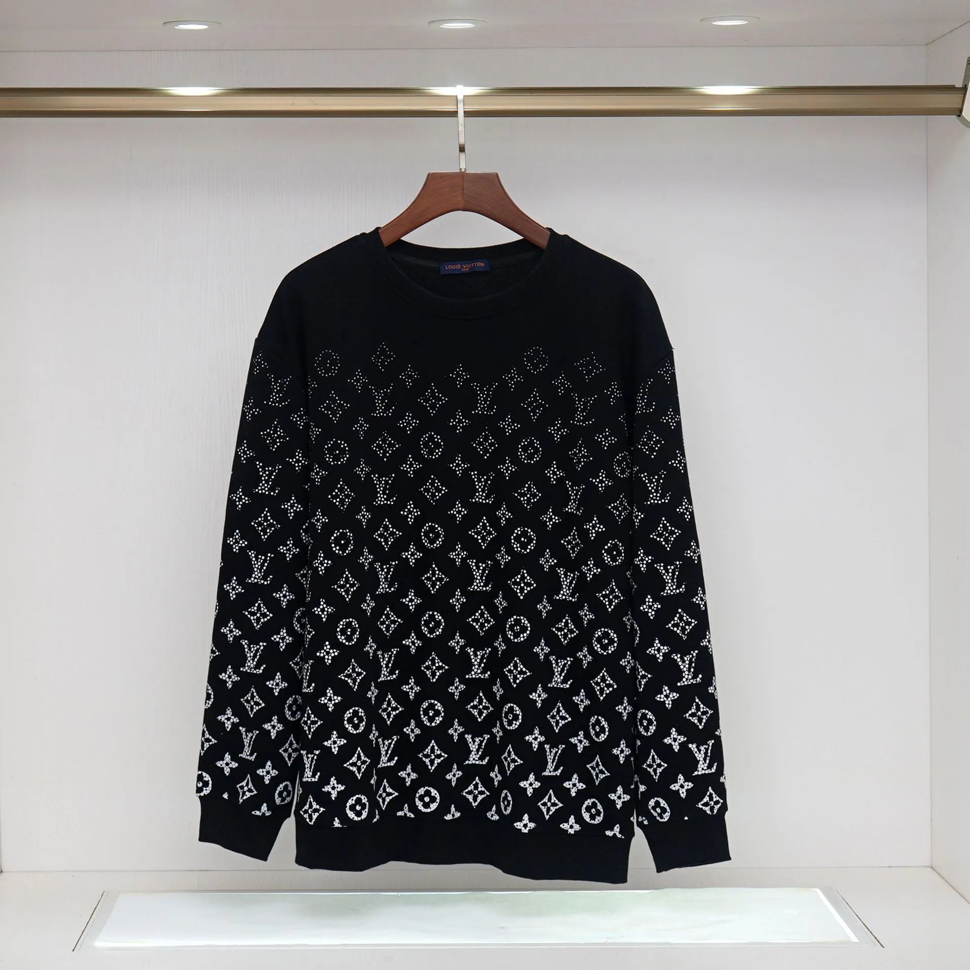 Supreme Hoodies & Sweatshirts Monogram Hooded Pullover — Black 719